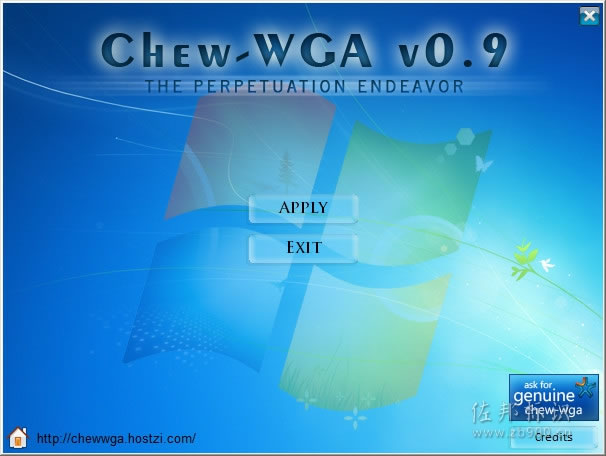 WIN7激活软件Chew-WGA0.9介绍