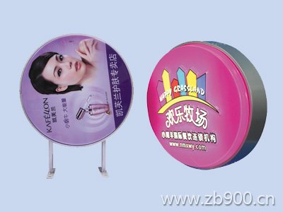 挂墙式双面吸塑灯箱制作