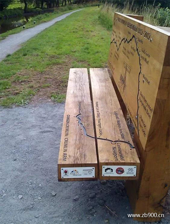 成都防腐木标识