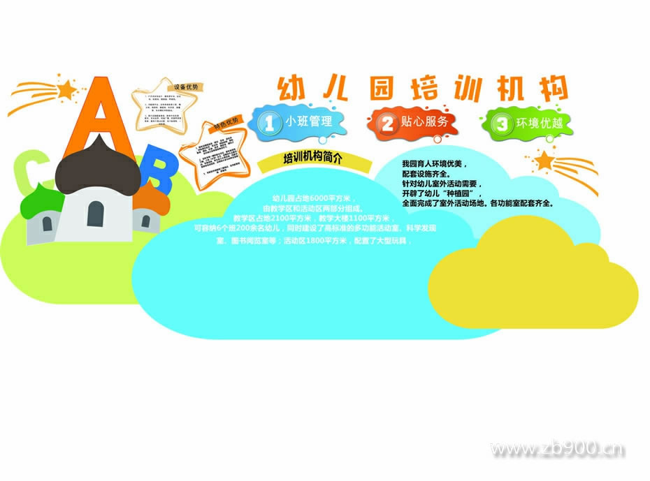幼儿园培训机构文化墙图片 幼儿园培训机构文化墙图片