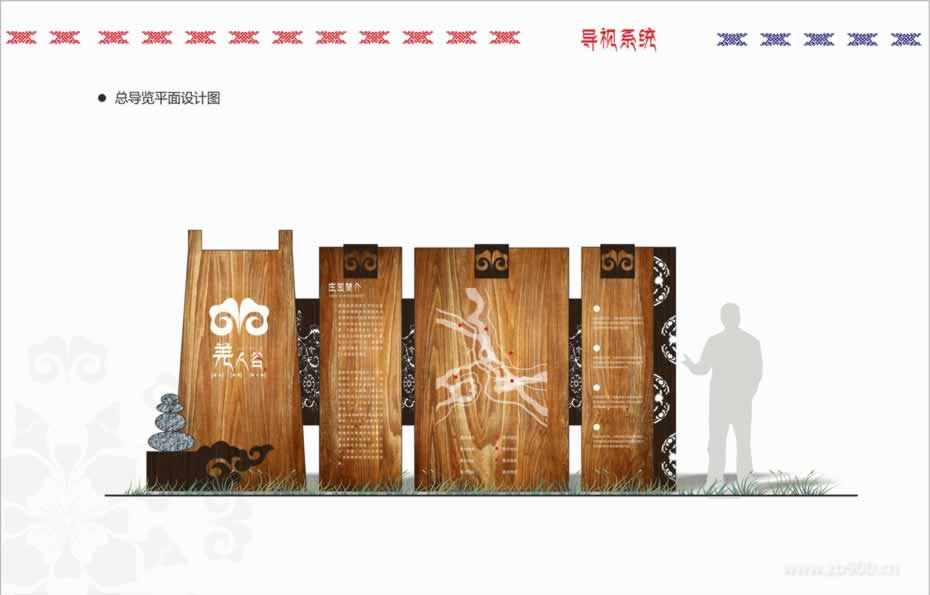 总导览平面设计图