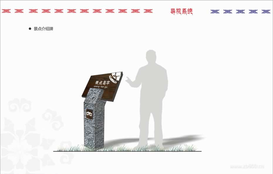 景点介绍牌