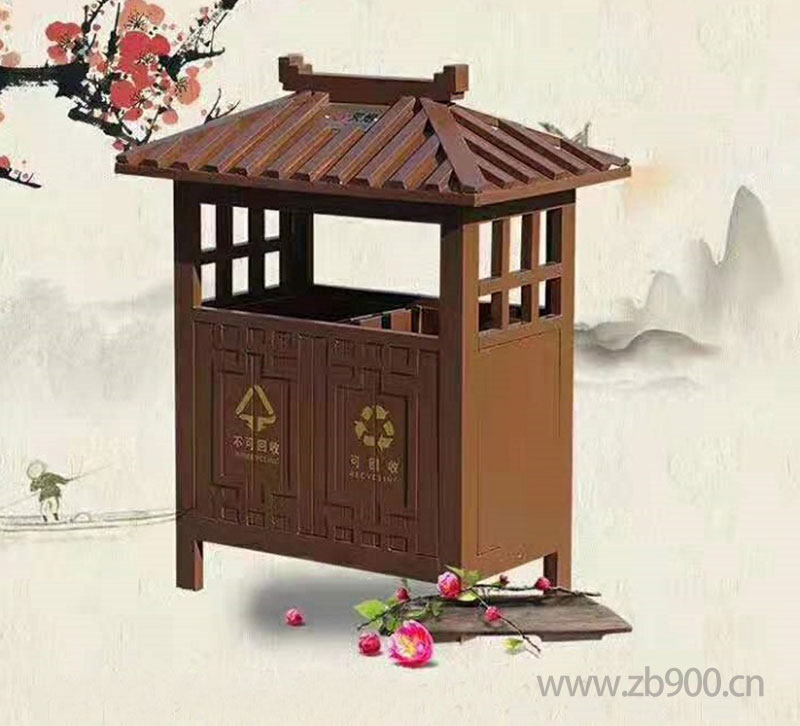 仿古垃圾桶