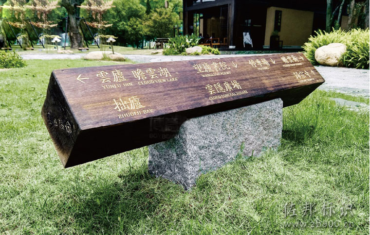 景区防腐木导视牌 景区防腐木导视牌