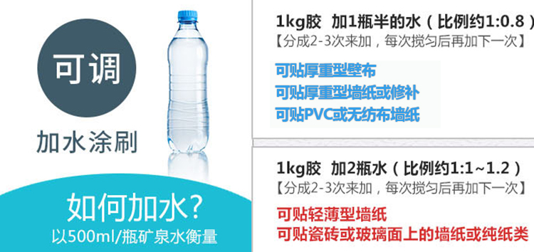 糥米胶兑水示意图 糥米胶兑水示意图