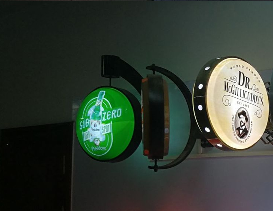 艺术双面吸塑灯箱 艺术双面吸塑灯箱